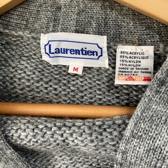 STYLE ALERT!!!!!!!!Vintage Laurentien cable knit sweater - Picture 6 of 10